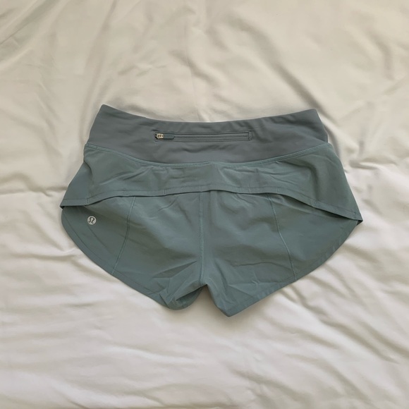 lululemon blue cast shorts